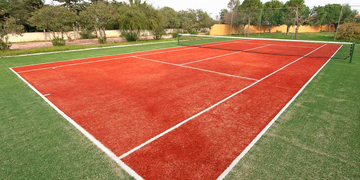 construction de terrain de tennis